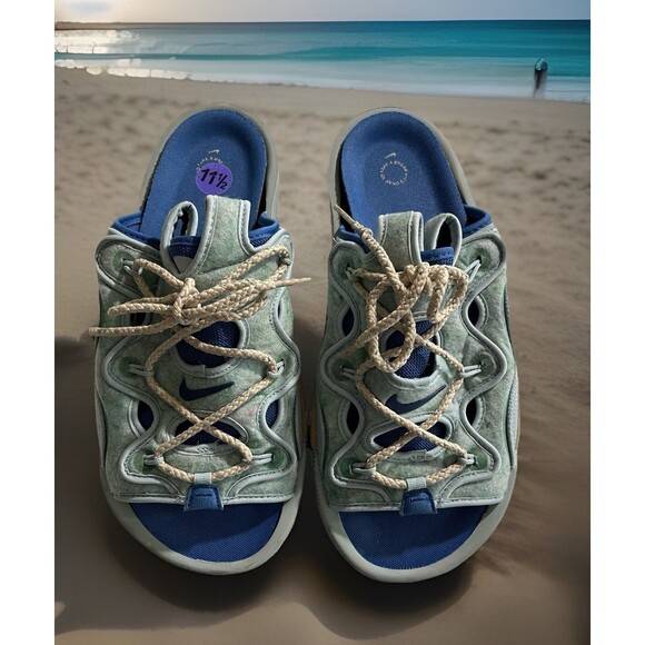 Nike Other - Nike Offline 2.0 Ocean Cube Blue Slip-on Sandals Marina DJ6229-300 Men's 11.5